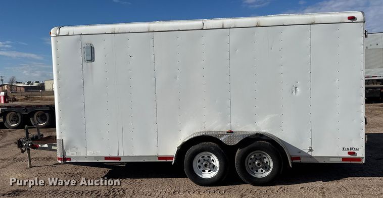 image for item ET4328 2015 Continental enclosed cargo trailer