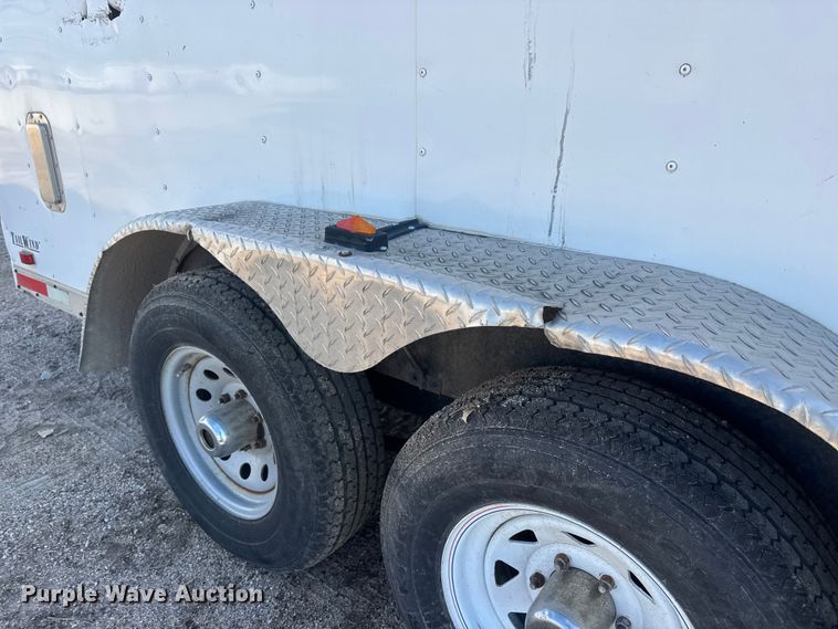 image for item ET4328 2015 Continental enclosed cargo trailer