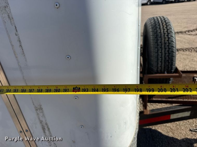 image for item ET4328 2015 Continental enclosed cargo trailer