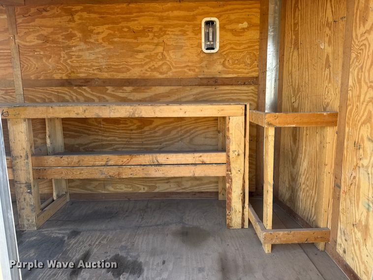 image for item ET4328 2015 Continental enclosed cargo trailer