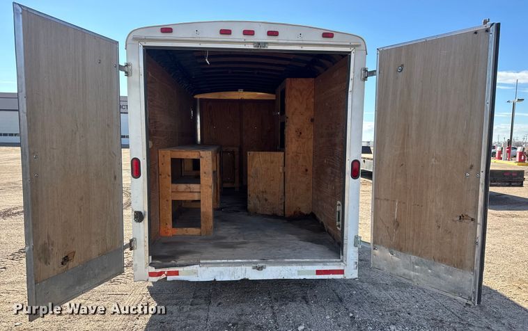image for item ET4328 2015 Continental enclosed cargo trailer
