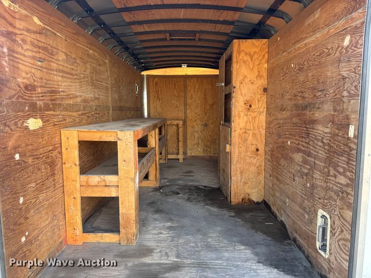 image for item ET4328 2015 Continental enclosed cargo trailer