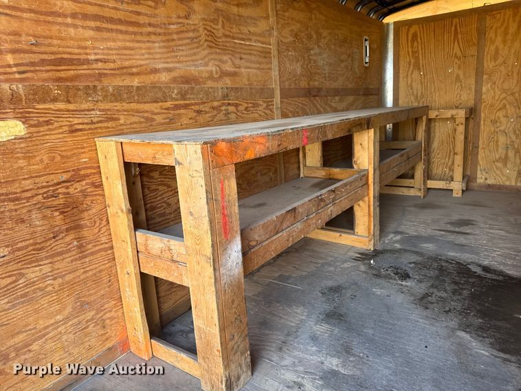 image for item ET4328 2015 Continental enclosed cargo trailer