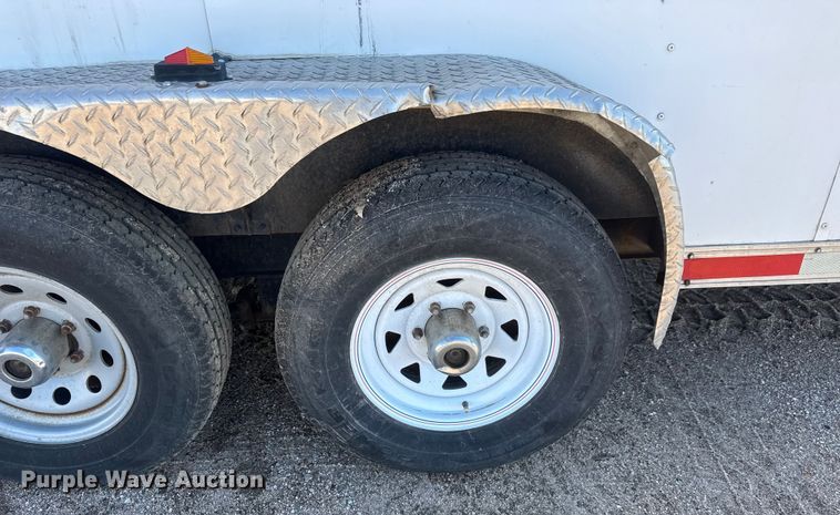 image for item ET4328 2015 Continental enclosed cargo trailer