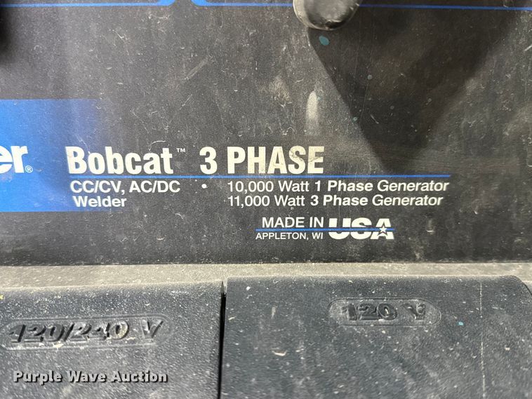 image for item ET4353 Miller Bobcat welder/generator