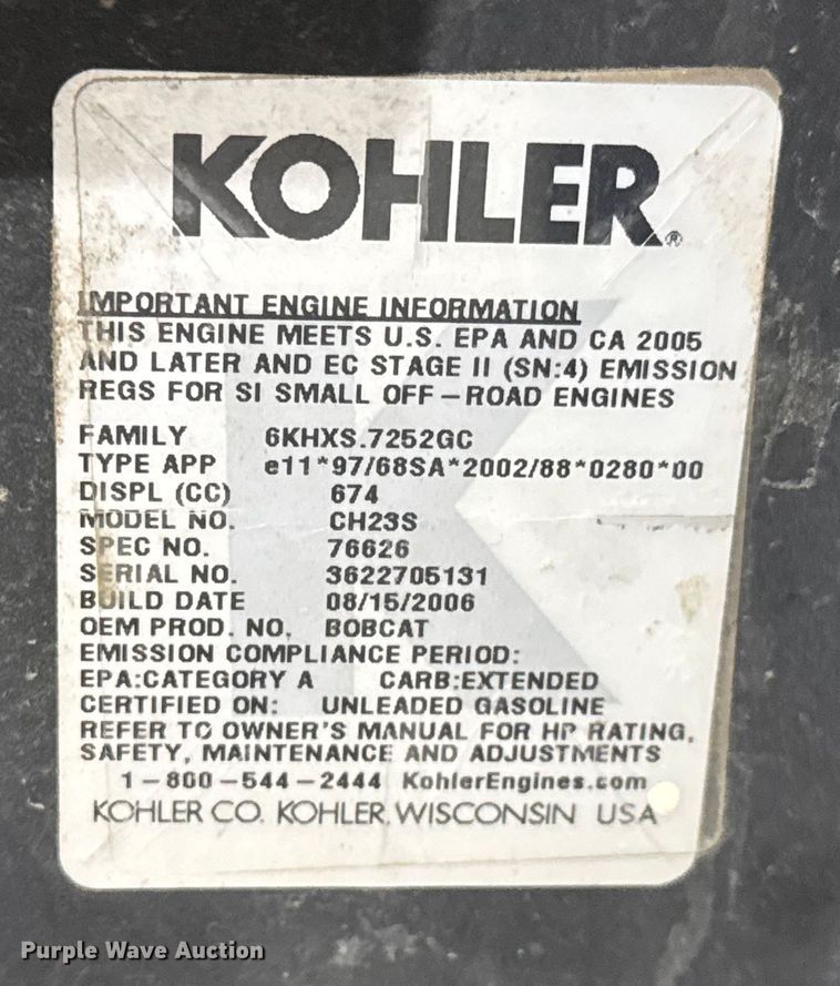 image for item ET4353 Miller Bobcat welder/generator