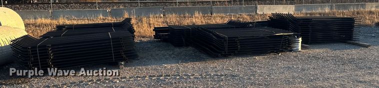 image for item ET4384 Wrought iron fence panels