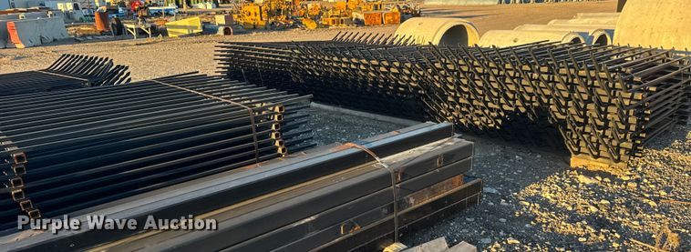 image for item ET4384 Wrought iron fence panels