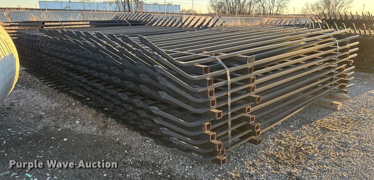 image for item ET4384 Wrought iron fence panels