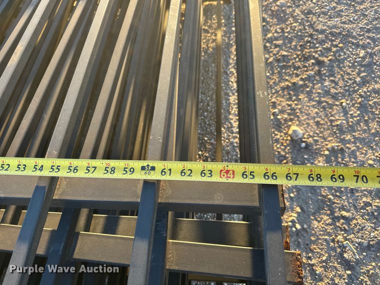 image for item ET4384 Wrought iron fence panels