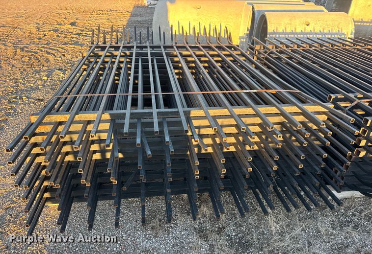 image for item ET4384 Wrought iron fence panels