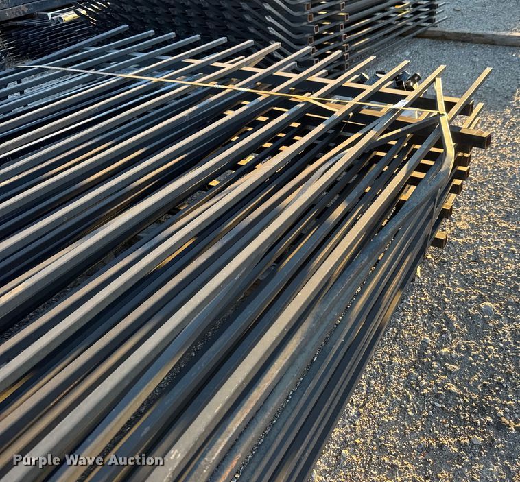 image for item ET4384 Wrought iron fence panels