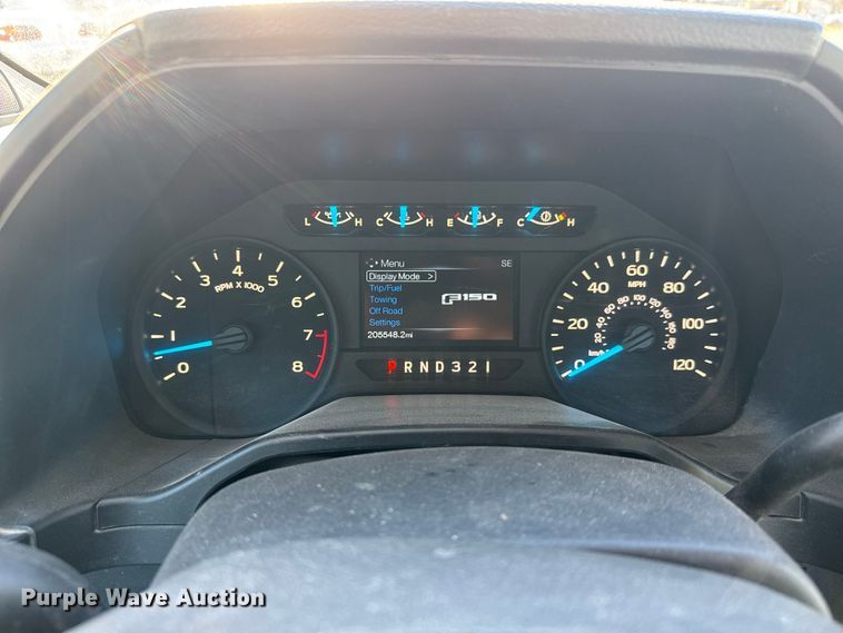 image for item ET4388 2016 Ford F150 pickup truck