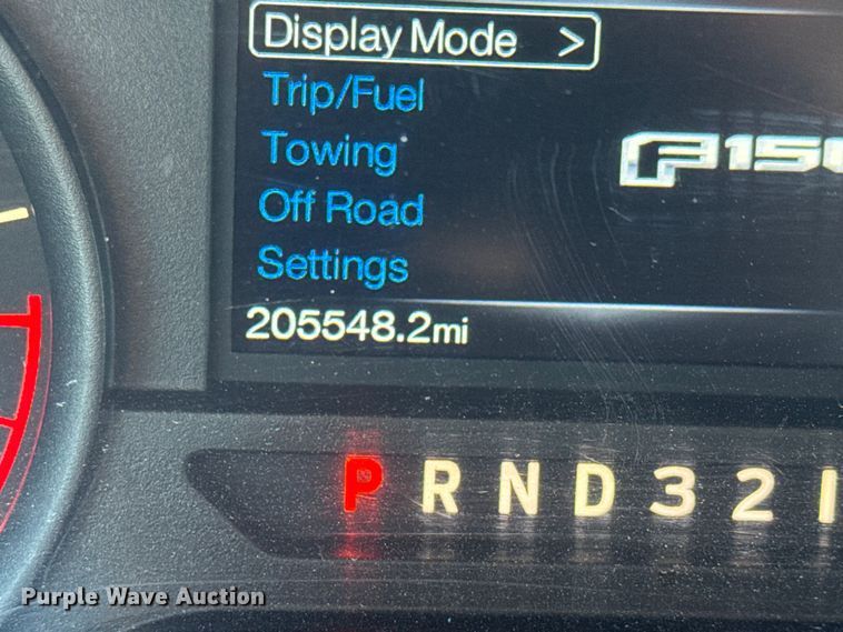 image for item ET4388 2016 Ford F150 pickup truck