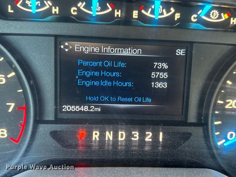 image for item ET4388 2016 Ford F150 pickup truck