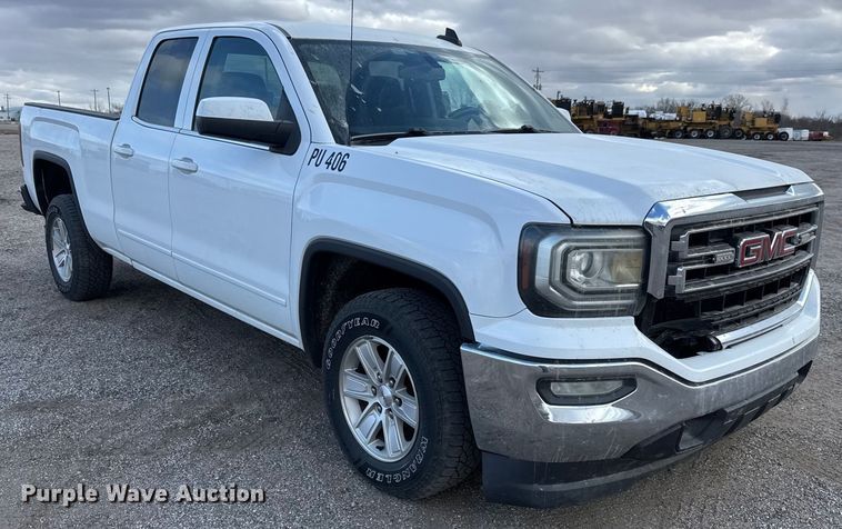 image for item ET4396 2016 GMC Sierra 1500 Ext. Cab pickup truck