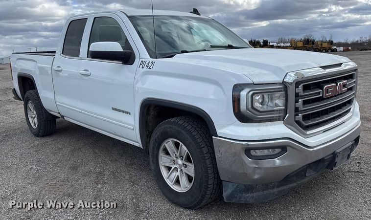 image for item ET4397 2017 GMC Sierra 1500 Ext. Cab pickup truck