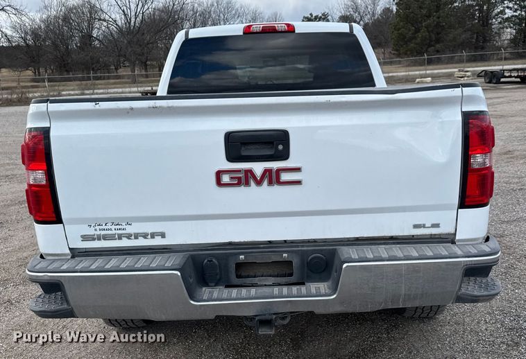 image for item ET4397 2017 GMC Sierra 1500 Ext. Cab pickup truck