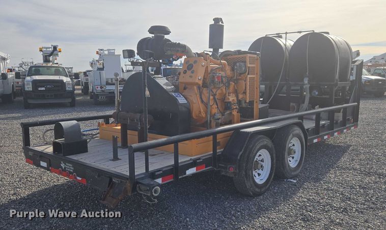 image for item ET5266 2016 Load Max by Load Trail equipment trailer with pressure washer