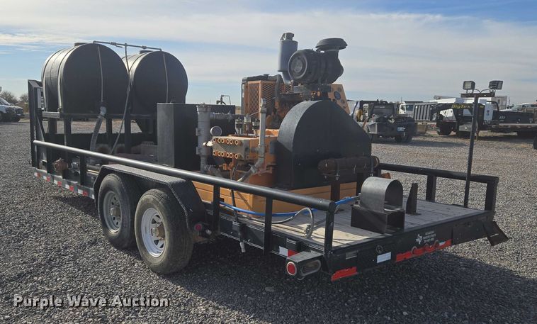 image for item ET5266 2016 Load Max by Load Trail equipment trailer with pressure washer