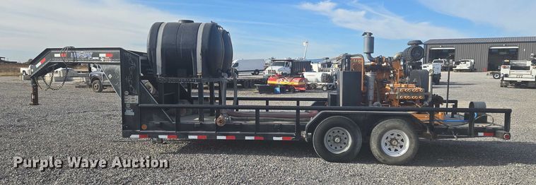 image for item ET5266 2016 Load Max by Load Trail equipment trailer with pressure washer