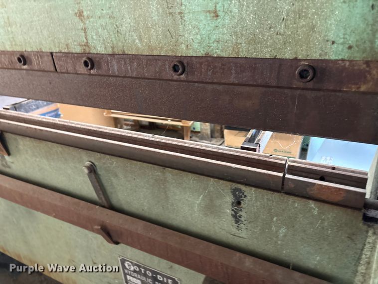 image for item ET8636 Roto-Die 10 hydraulic press brake