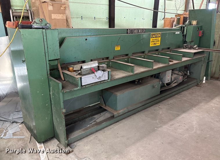 image for item ET8637 Betenbender metal shear