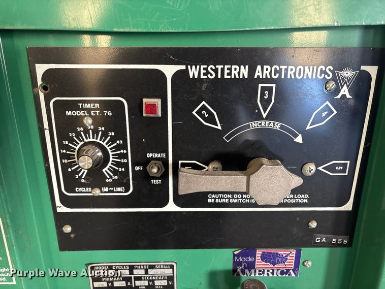 image for item ET8638 Western Arctronics spot welder
