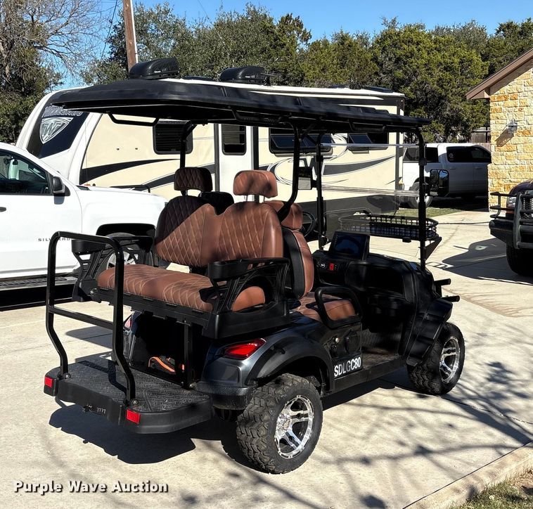 image for item EU0255 2025 SDLANCH SDLGC80 golf cart