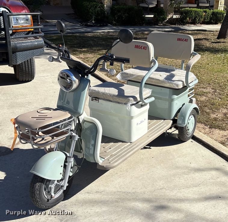 image for item EU0256 IR IRGC40 electric tricycle