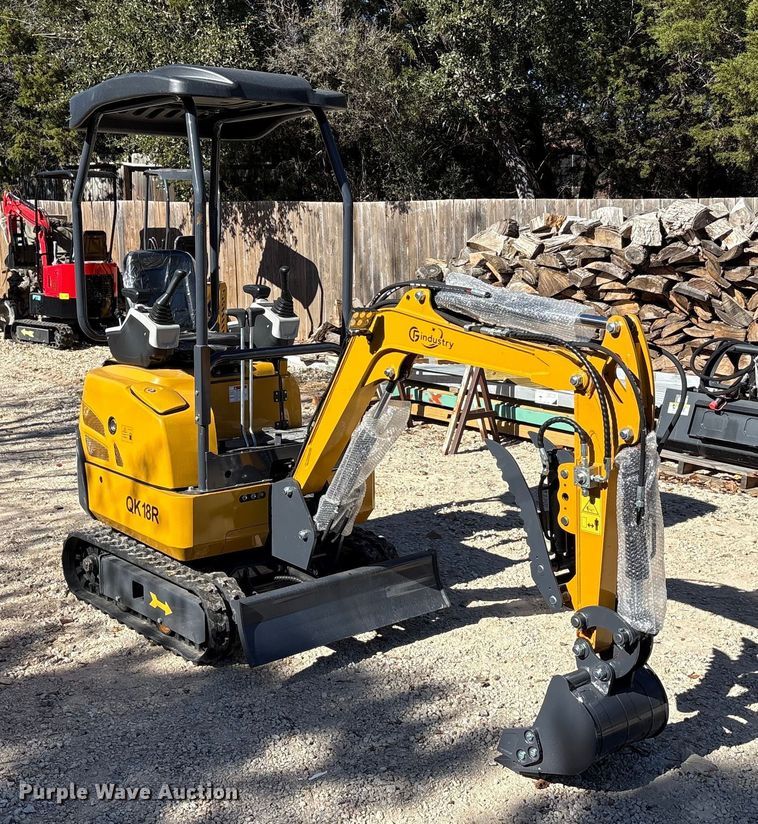 image for item EU0257 2025 CFG Industrial QK18R mini excavator