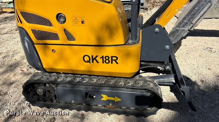 image for item EU0257 2025 CFG Industrial QK18R mini excavator