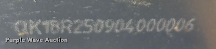 image for item EU0257 2025 CFG Industrial QK18R mini excavator