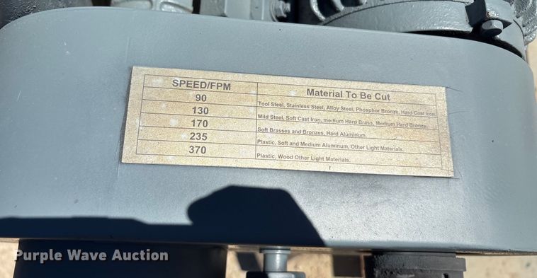 image for item EU0258 Jet J-7060 horizontal band saw