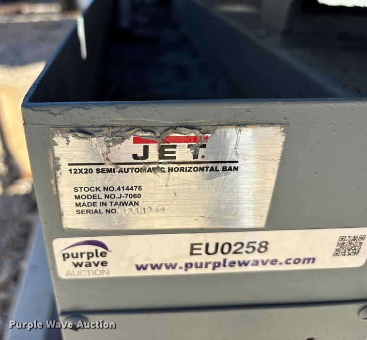 image for item EU0258 Jet J-7060 horizontal band saw
