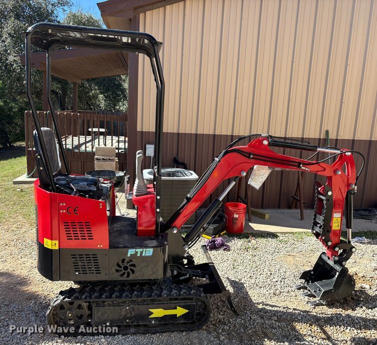 image for item EU0261 2025 Future 13 mini excavator