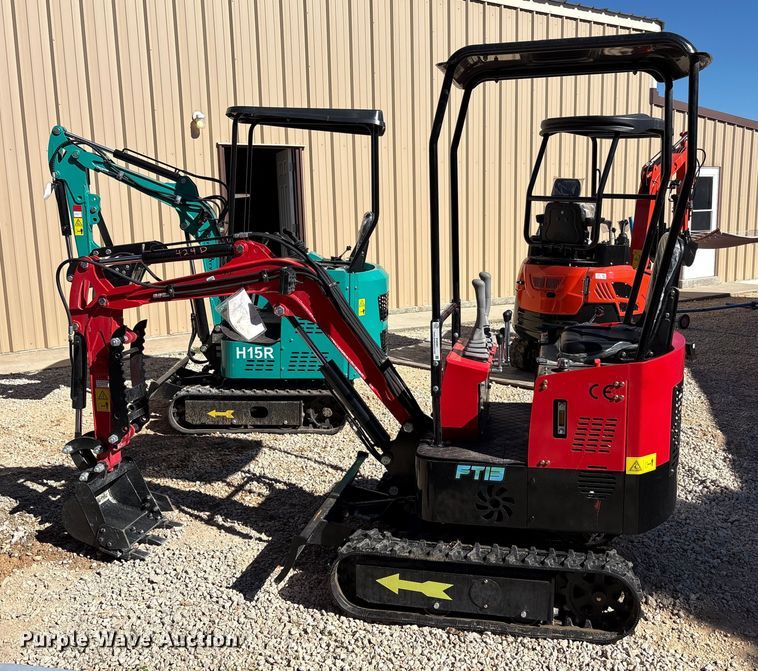 image for item EU0261 2025 Future 13 mini excavator