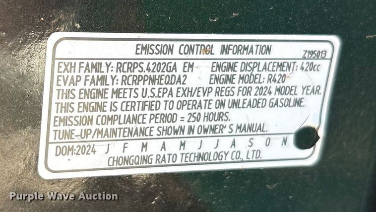 image for item EU0263 2025 CFG Industrial H15R mini excavator