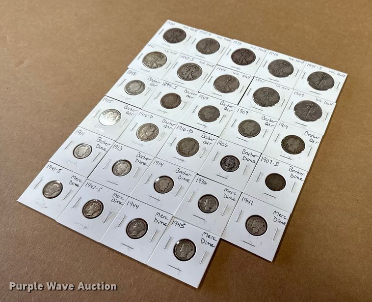 image for item EU4036 (29) Silver coins