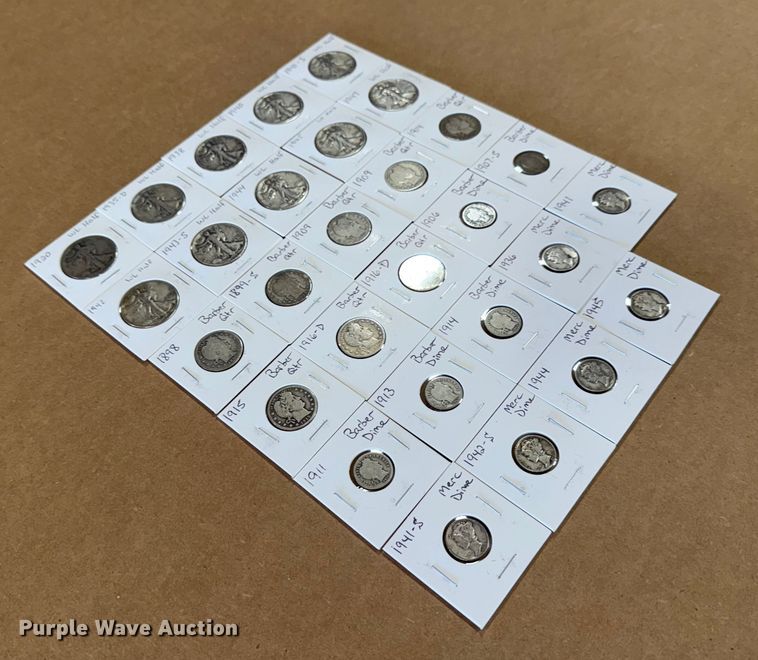 image for item EU4036 (29) Silver coins