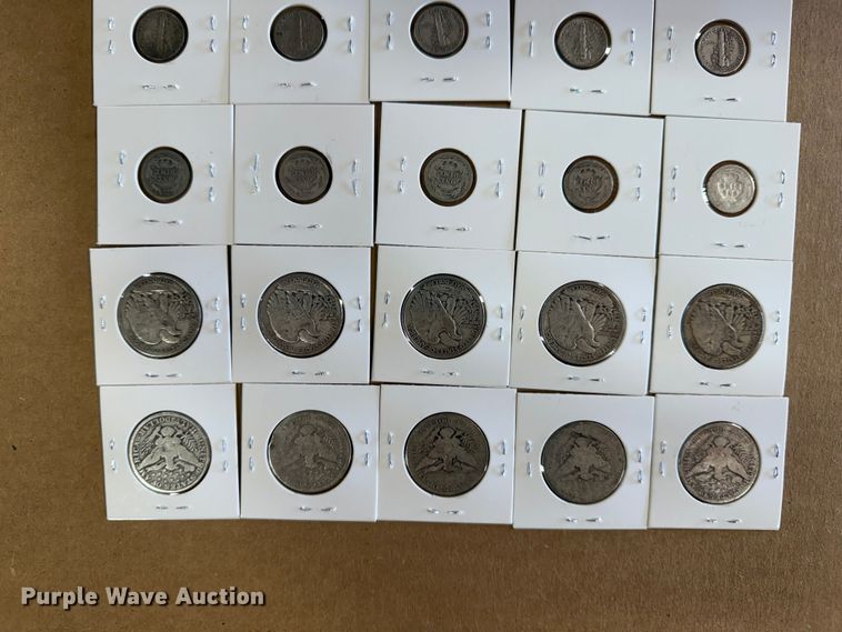 image for item EU4039 (25) Silver coins