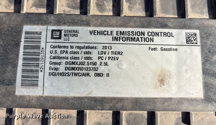 image for item EU4757 2015 Chevrolet Express van