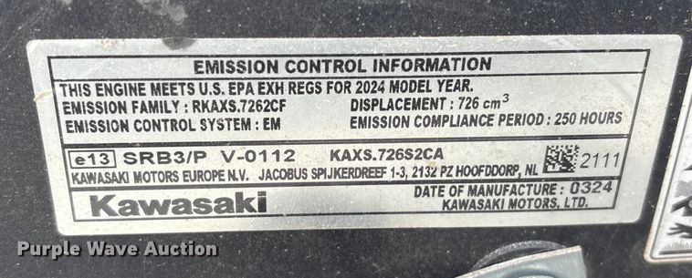 image for item EU7067 Bobcat M62017872219 ZTR lawn mower