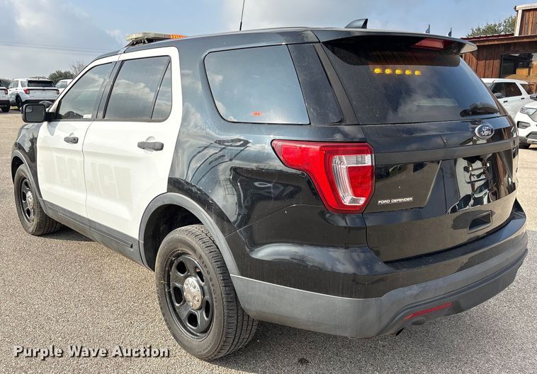 image for item EU7133 2017 Ford Explorer Police Interceptor SUV
