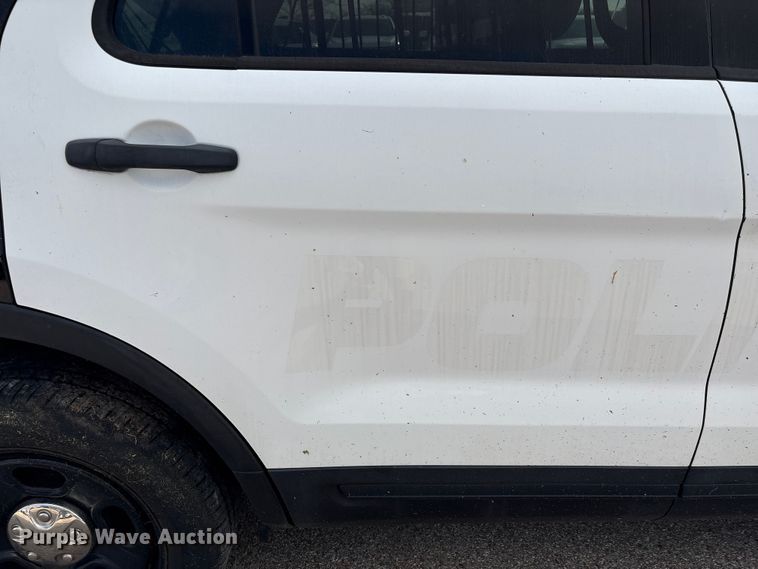 image for item EU7133 2017 Ford Explorer Police Interceptor SUV