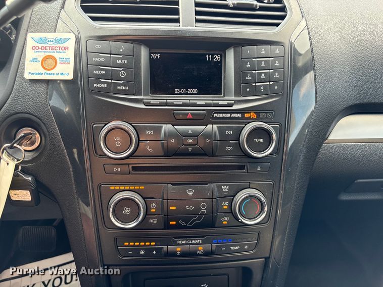 image for item EU7133 2017 Ford Explorer Police Interceptor SUV