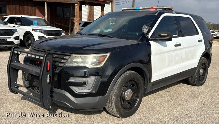 image for item EU7134 2016 Ford Explorer Police Interceptor SUV