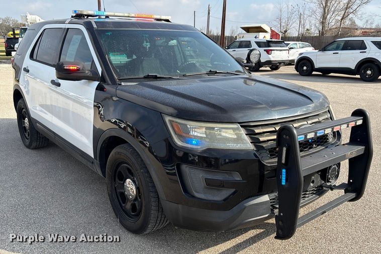 image for item EU7134 2016 Ford Explorer Police Interceptor SUV