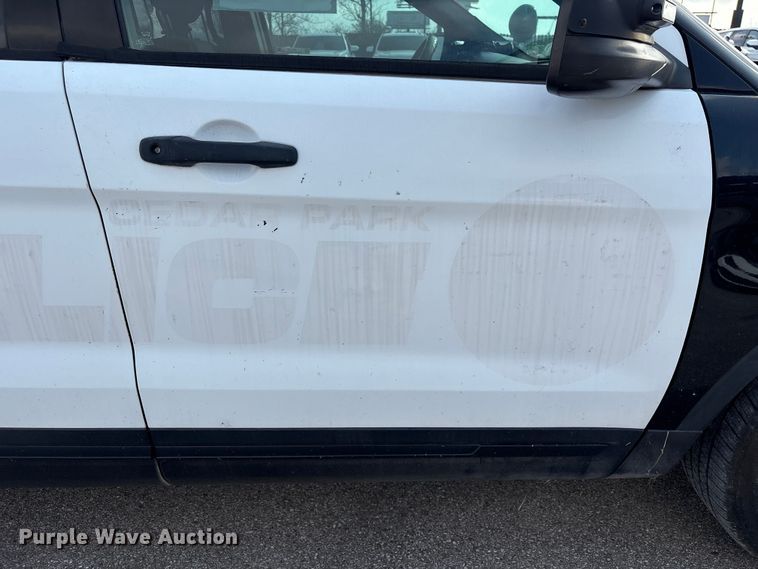 image for item EU7134 2016 Ford Explorer Police Interceptor SUV