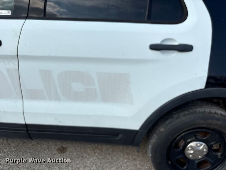 image for item EU7134 2016 Ford Explorer Police Interceptor SUV